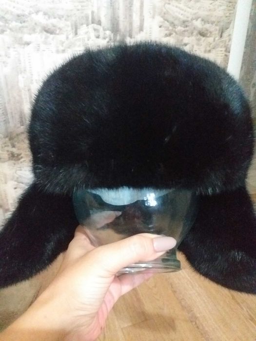 Мужская норковая шапка