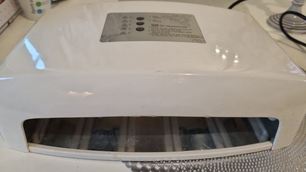 Lampa uv dubla, cu ventilatie