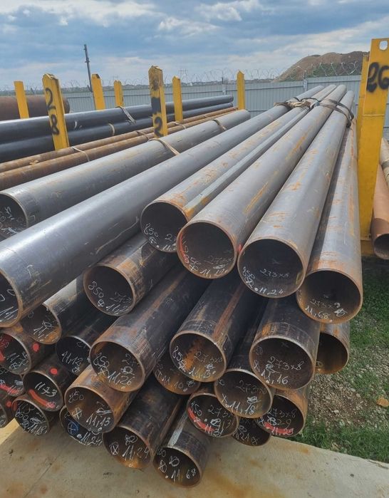 Vand teava metalica trasa laminata, sudata elicoidal