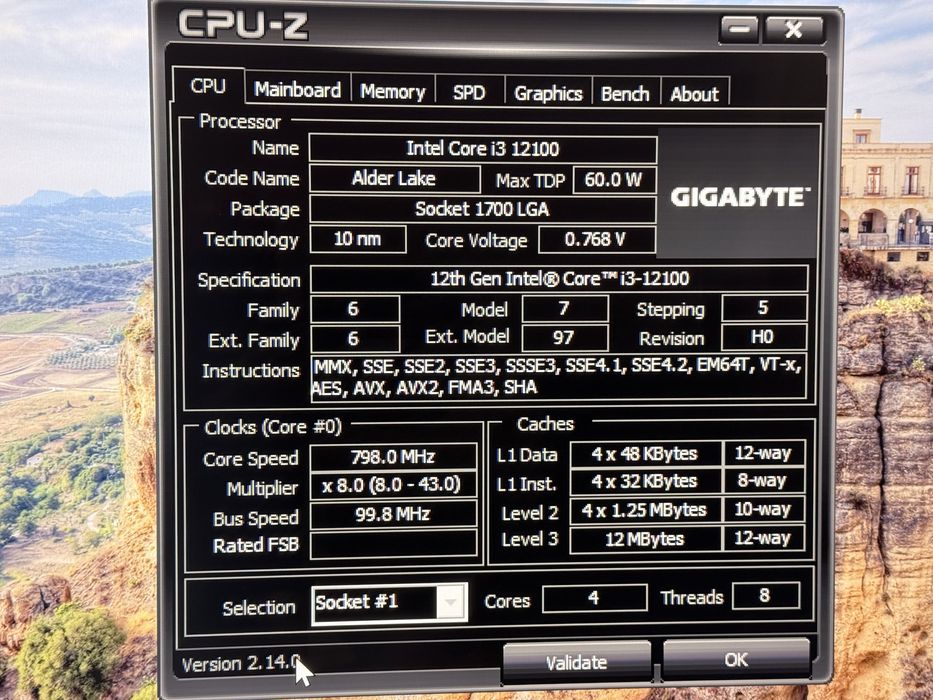 Kit placa de baza ram si procesor i3 12100