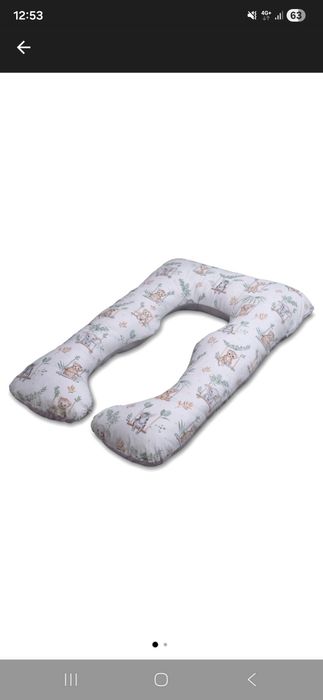 Perna multifunctionala gravide Kidizi® Inga XXL On the Swing, husa bum