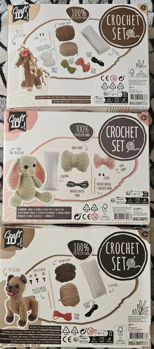 Комплект  за плетене на амигурми