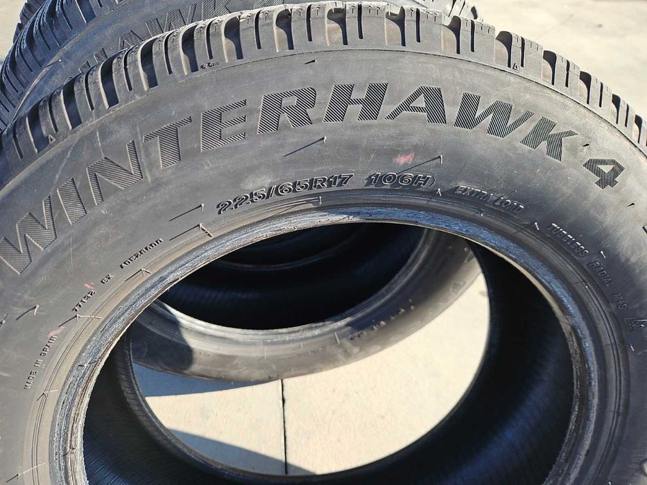 4бр. 225/65 17 зимни гуми FIRESTONE 6.5-7.5mm