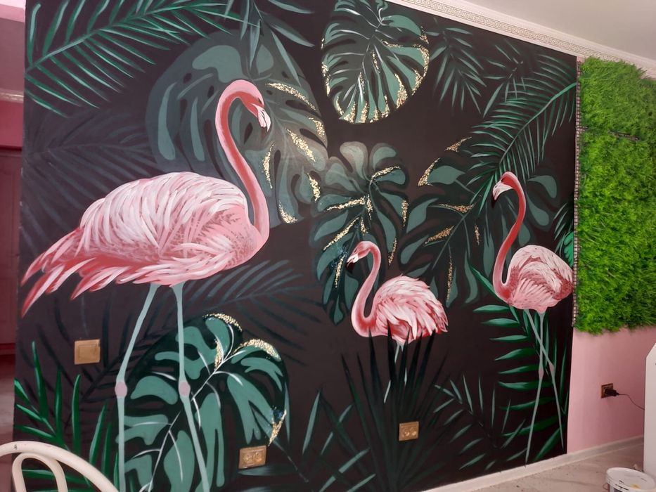 Услуги художника: роспись стен актобе