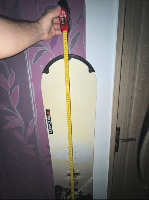 snowboard orion din lemn