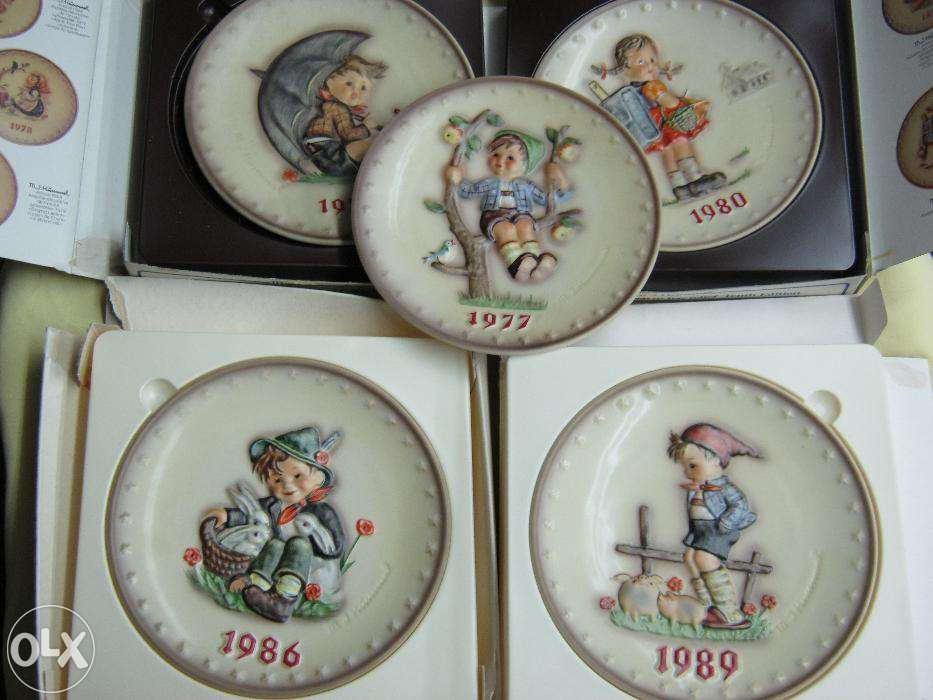 LOT farfurii portelan de colectie "GOEBEL".