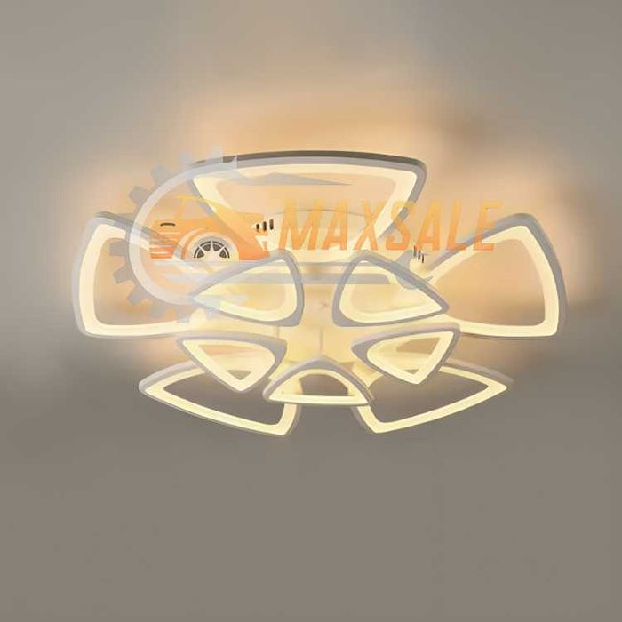 Абажур 100W LED лампа за хол спалня осветлениe мощен стилна триъгълник