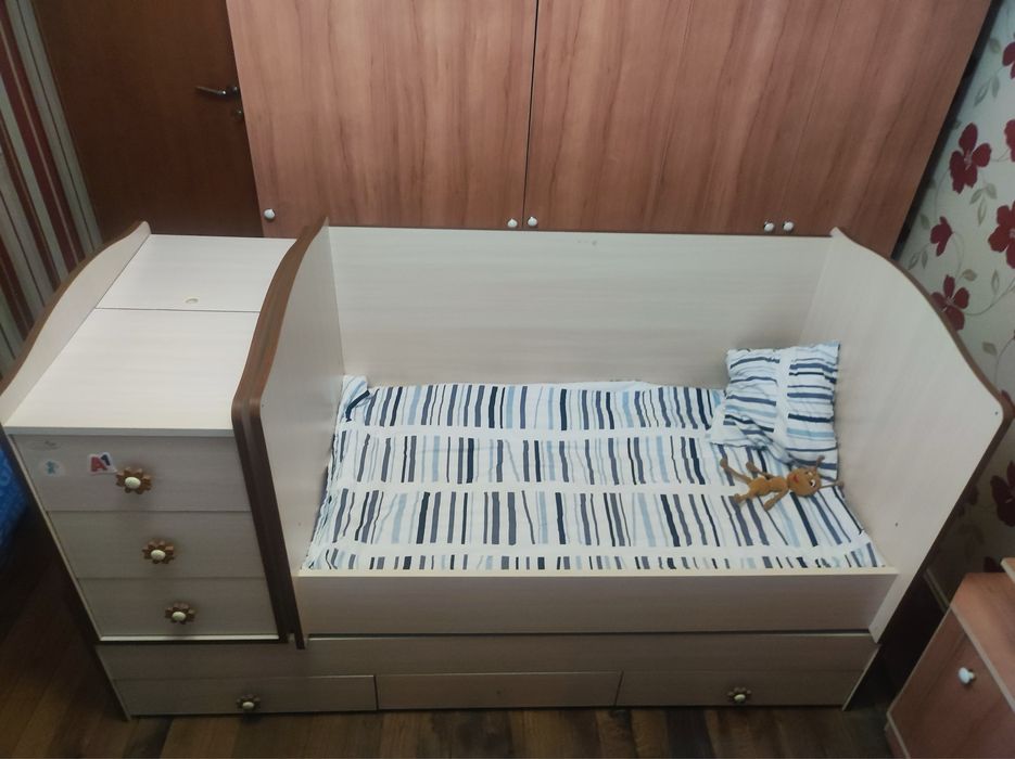 Детски креватче 3в1