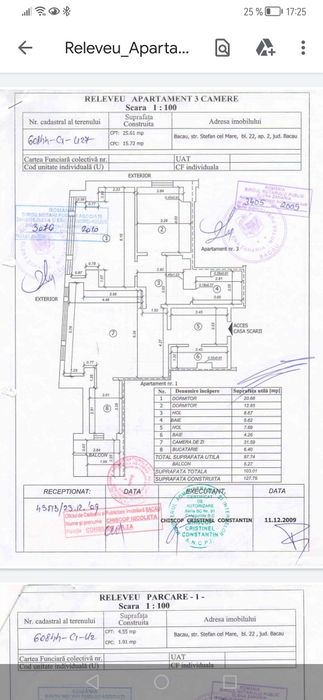 Apartament l  3 camere  97mp+garaj subteran  12000 e