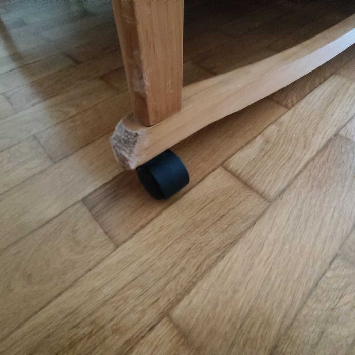 Детско  дървено легло  с матрак