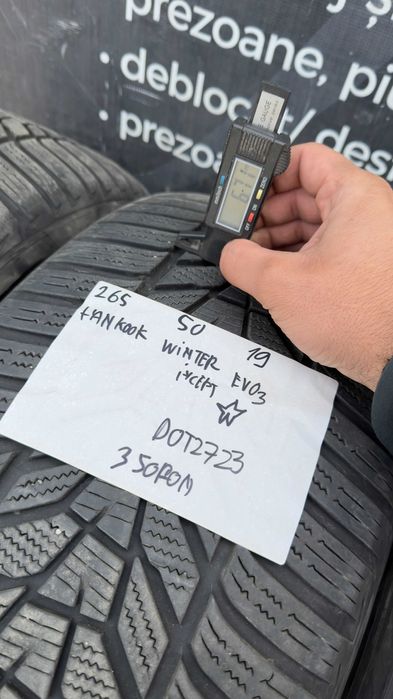 Jante Bmw X5 G05 X6 G06 265 50 19 iarna Hankook X Drive