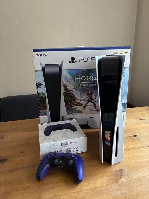 Playstation 5 disk version с джойстик