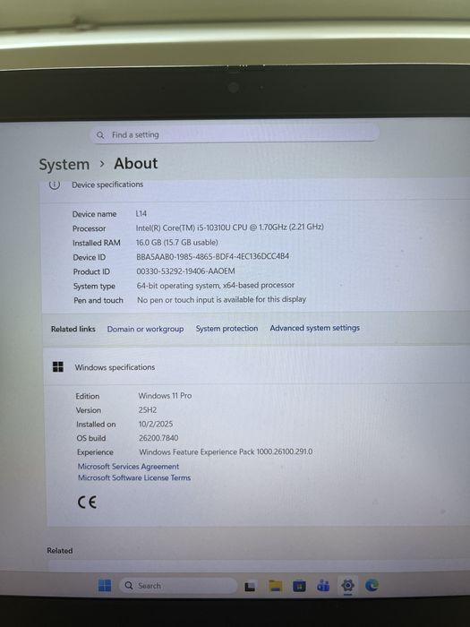 laptop lenovo thinkpad