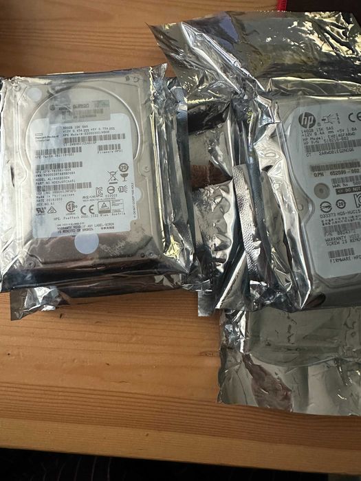Диски для серверов HP
