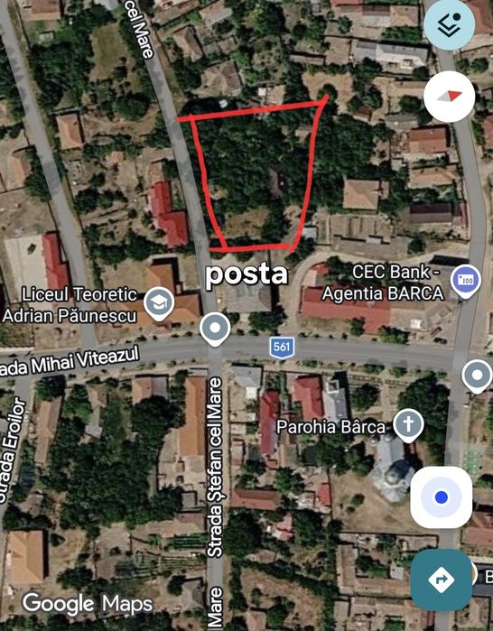 Vând casă,    zona centrala  Bârca