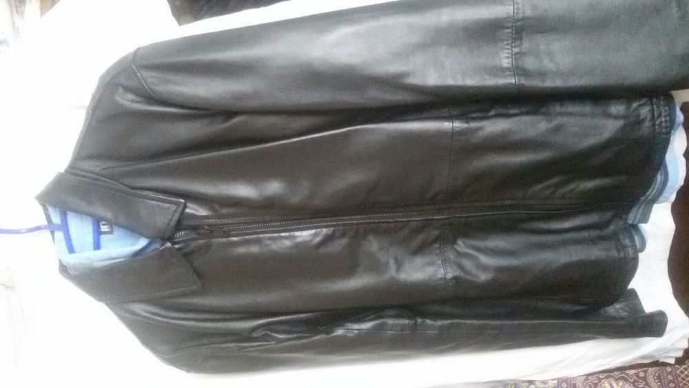 Geacă piele naturală- NOUĂ - transport gratuit