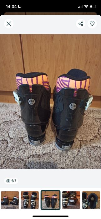 Clapari de ski pentru fete