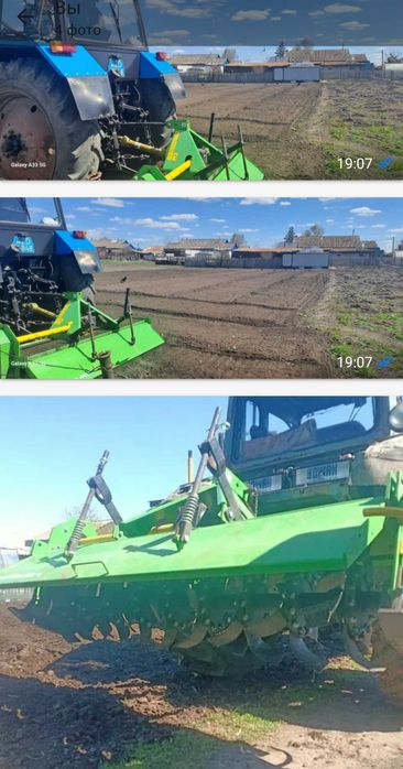 Польский культиватор почвофреза Bomet