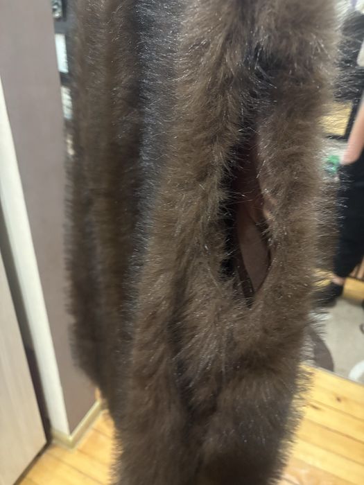 Стилен кафяв елек