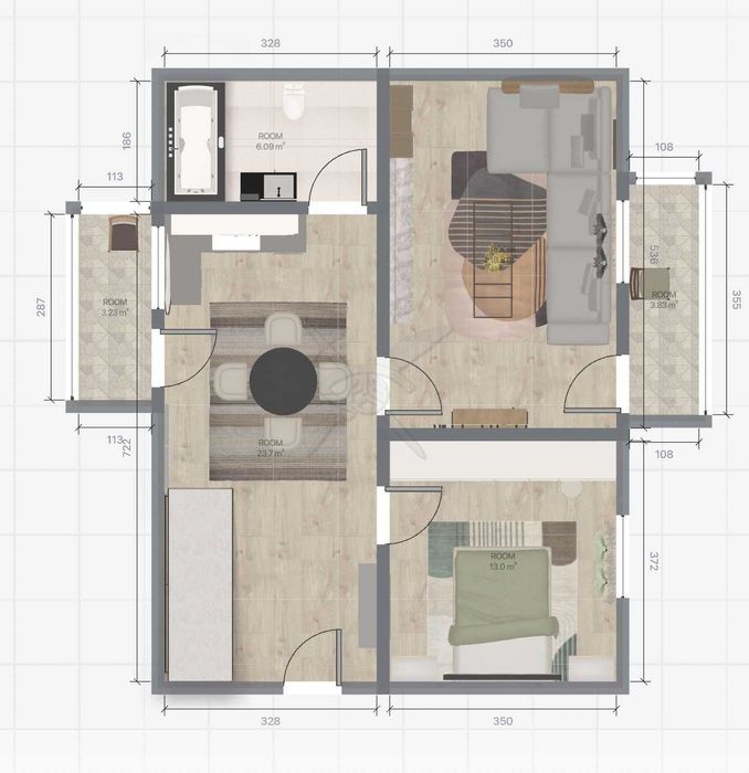 Мезонет в центъра на град Пловдив 60768