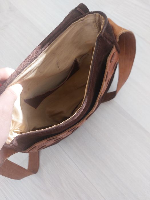 Продам сумку кожаную винтаж