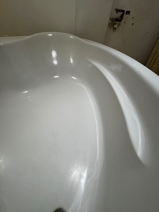 Cadă baie de colț GALA 140×140 cm – acril, stare foarte bună