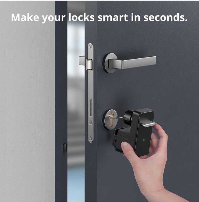 Ключалка за врата SwitchBot Lock комплект със SwitchBot Hub Mini