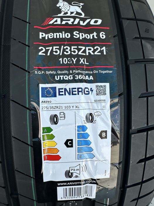 Летен спорт пакет ARIVO PREMIO SPORT 6 275/35R21 315/30R21 БОРД 2753521 3153021