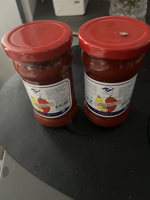 Банки из под аджики