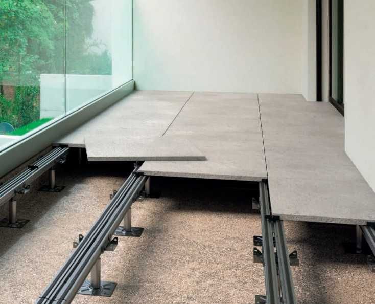 Фальшпол по ГОСТу сульфат кальция антистатическая поверхность 600х600