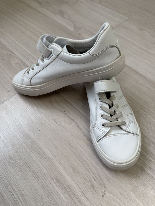 Белые кеды унисекс размер 37-38