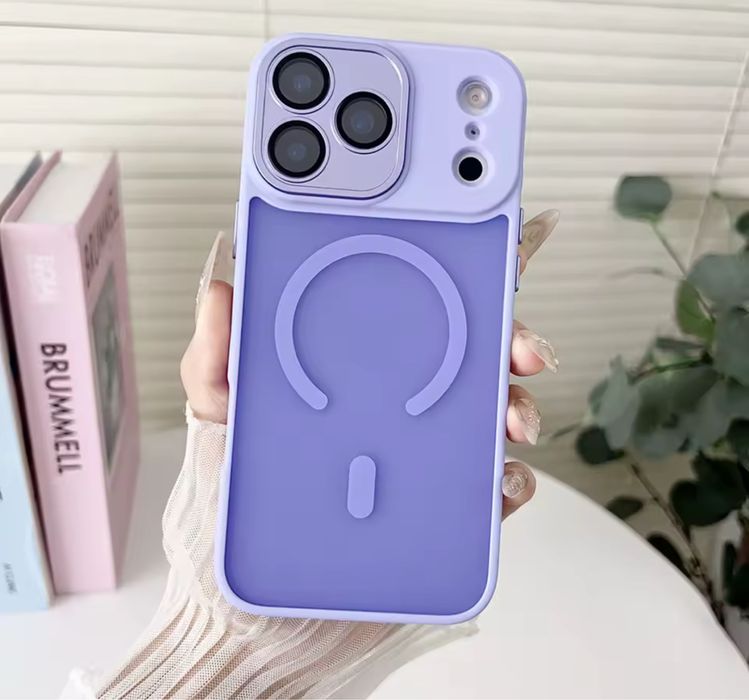 Iphone 17 AIR 17 PRO 17 PRO MAX Husa Magsafe Plastic Margine Silicon