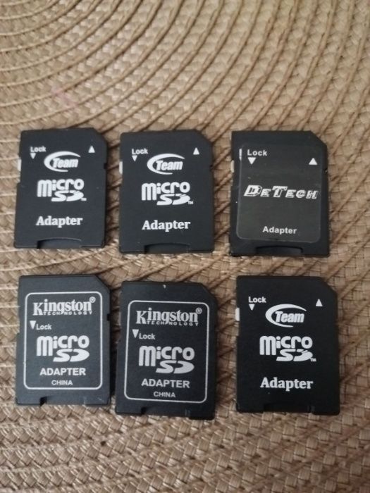 Адаптер преходник за SD карта SanDisk,microSD / TransFlash адаптер,чер