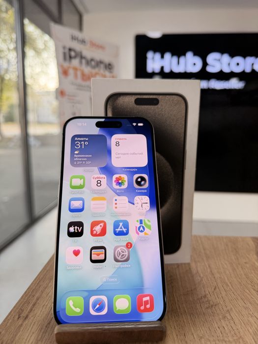 iPhone 15 Pro•512GB/100%СұрТитан Айфон 15Про•512Гб/100%