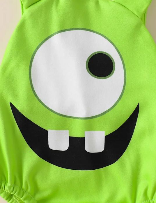 Бебешко боди Monster с шапка за Halloween