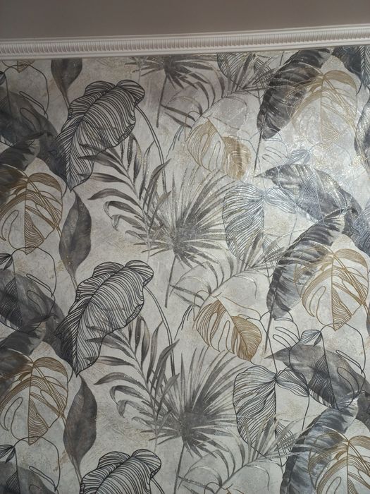 ПОКЛЕЙКА ОБОЕВ.Галтели.Побелка.