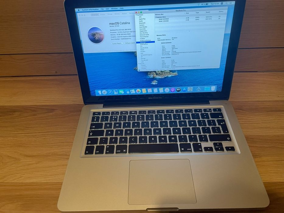 MacBook Pro 13" Mid 2012 – i5 2.5GHz / 16GB RAM / 120GB SSD