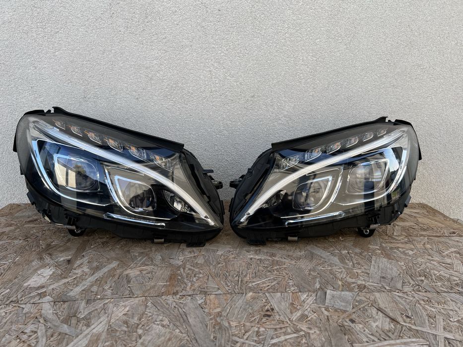 SET Far stanga dreapta Mercedes C Class W205 Full LED ILS Originale