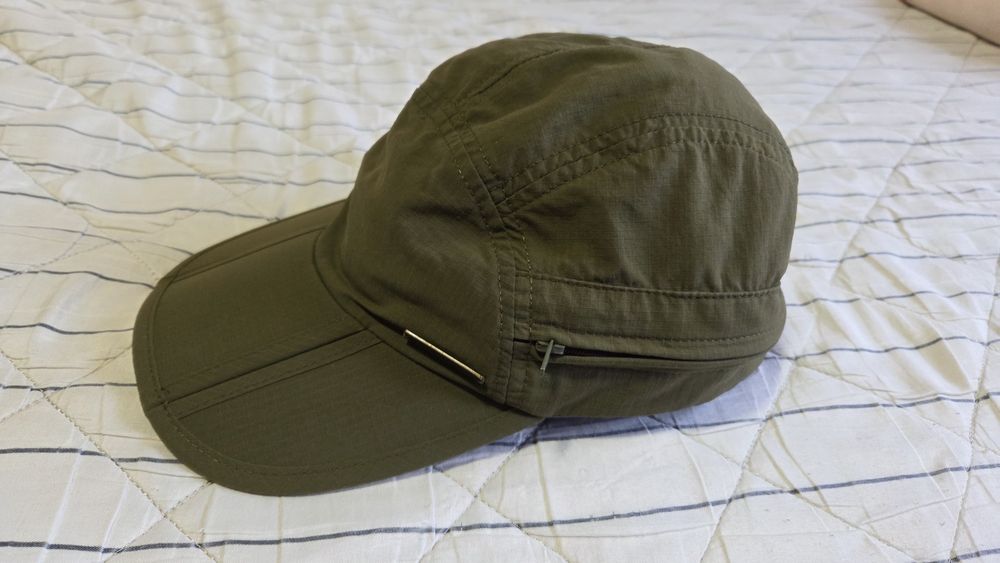 Șapcă Trekmates Atacama,UV 40+,nouă,Verde armată