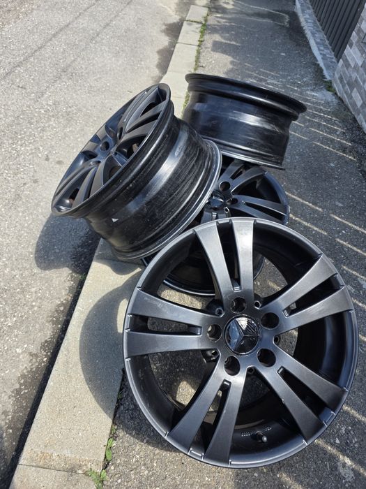 Jante aliaj 5x112, bronze PLW, 7.5J, ET38 compatibile Mercedes/Audi