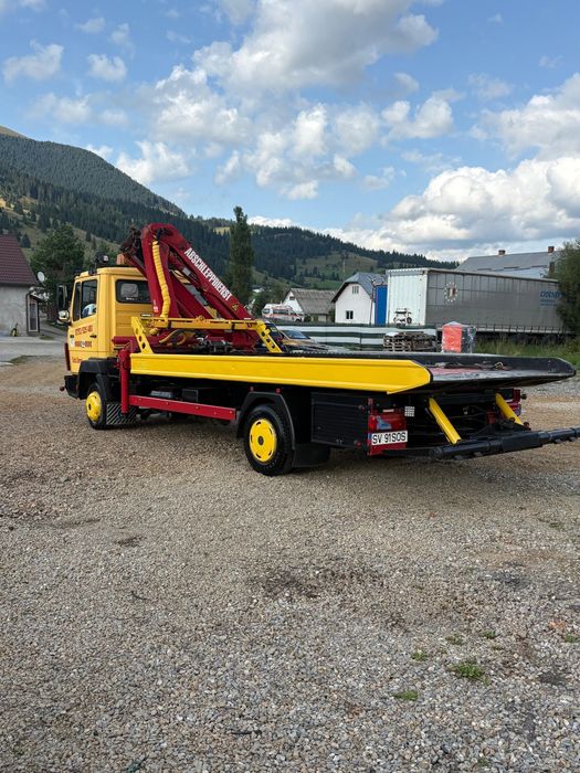 Mercedes 811 , Autoplatforma Hidraulica cu macara , an 1995