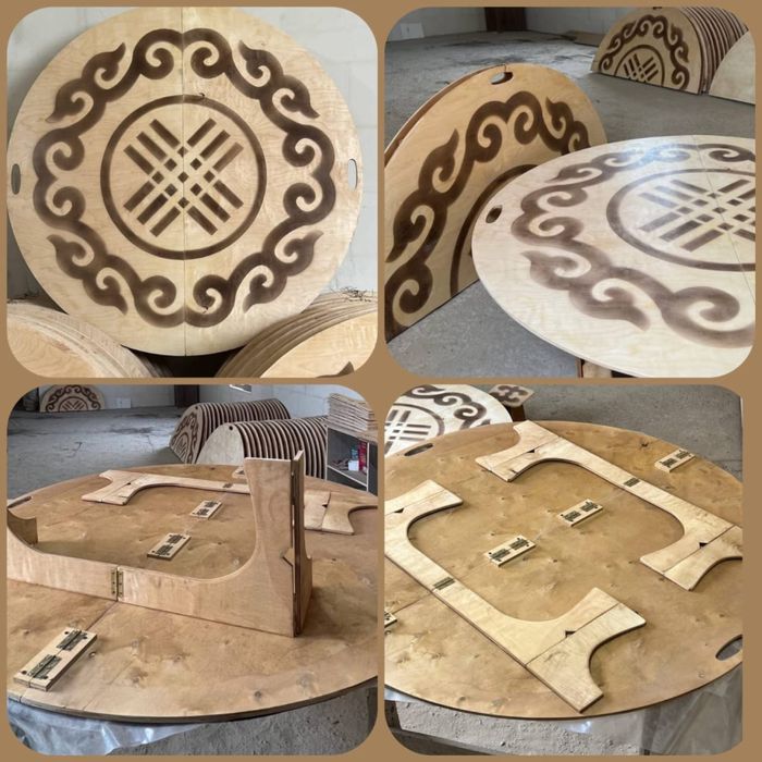 Ең әдемі Қазақша ұлттық жер үстелдер