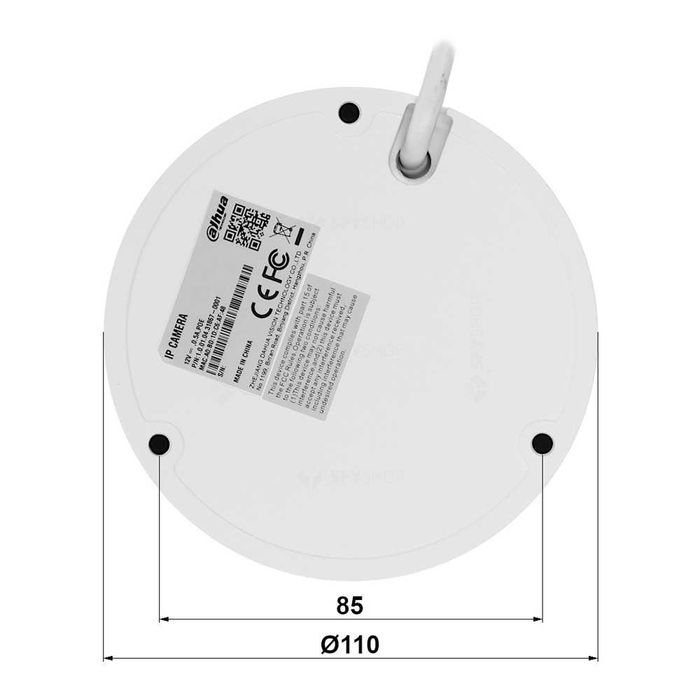 Camera supraveghere IP Dome Dahua WizSense IPC-HDBW2241E-S-0280B -noua