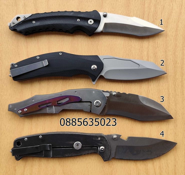 Сгъваем нож Knives / 4 модела /