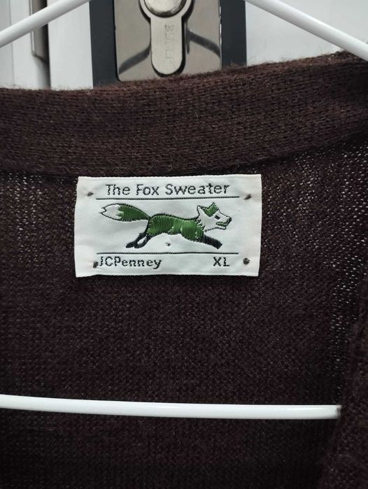 Fox Sweater Кардиган коричневый