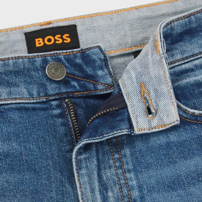 Оригинални мъжки дънки Boss Delaware 50532496 сини 432