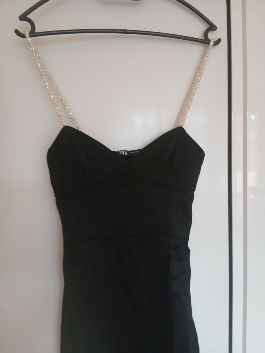 Сатенена рокля Zara