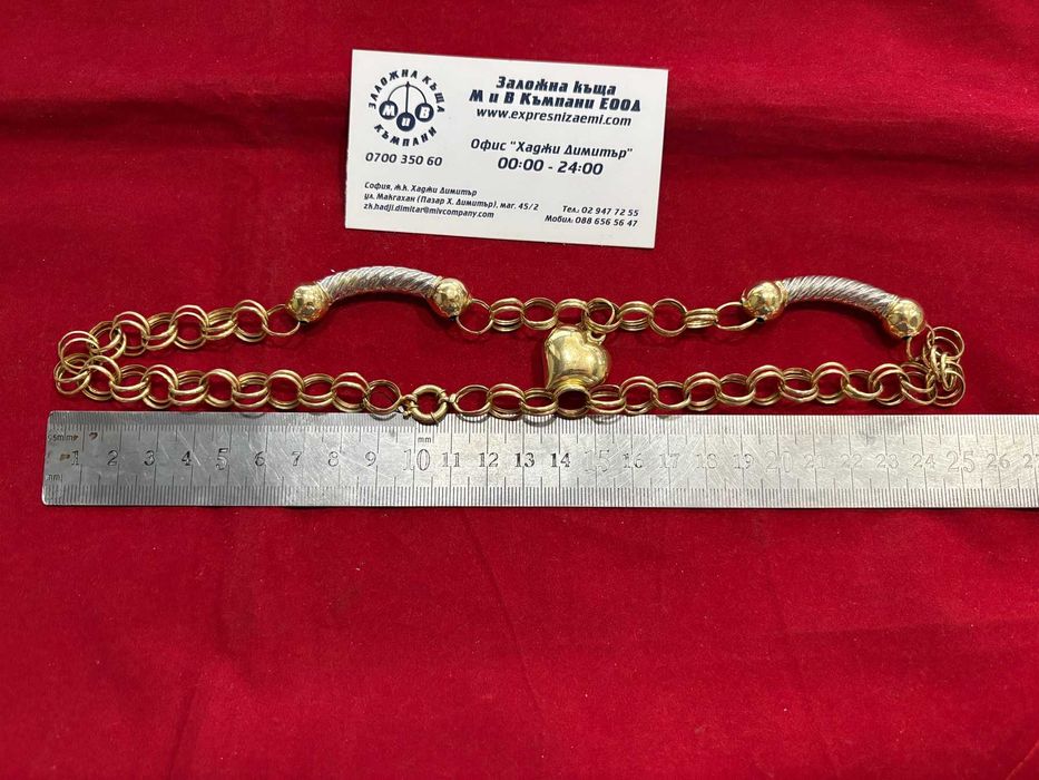 ***ТОП МОДЕЛ***Златен пръстен 20,6гр. 14к