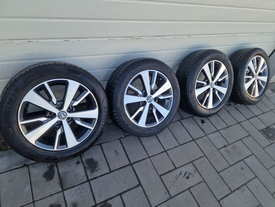 Jante aliaj Nissan R16 16x6 1/2 J cu cauciuc 205/55 R16