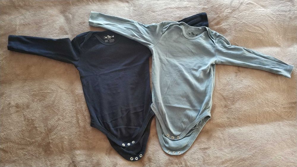 Лот бодита с дълъг ръкав размер 86-92см